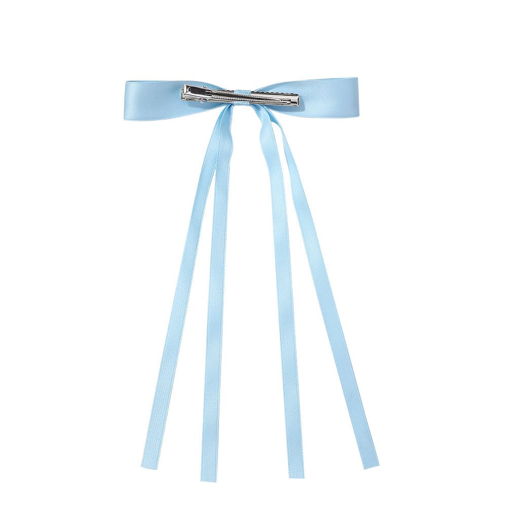 6 PCS Hair Bows Hair Clip Ribbon Accessories Ponytail Holder French Barrette Hair Bow for Girls Toddlers Teens Kids