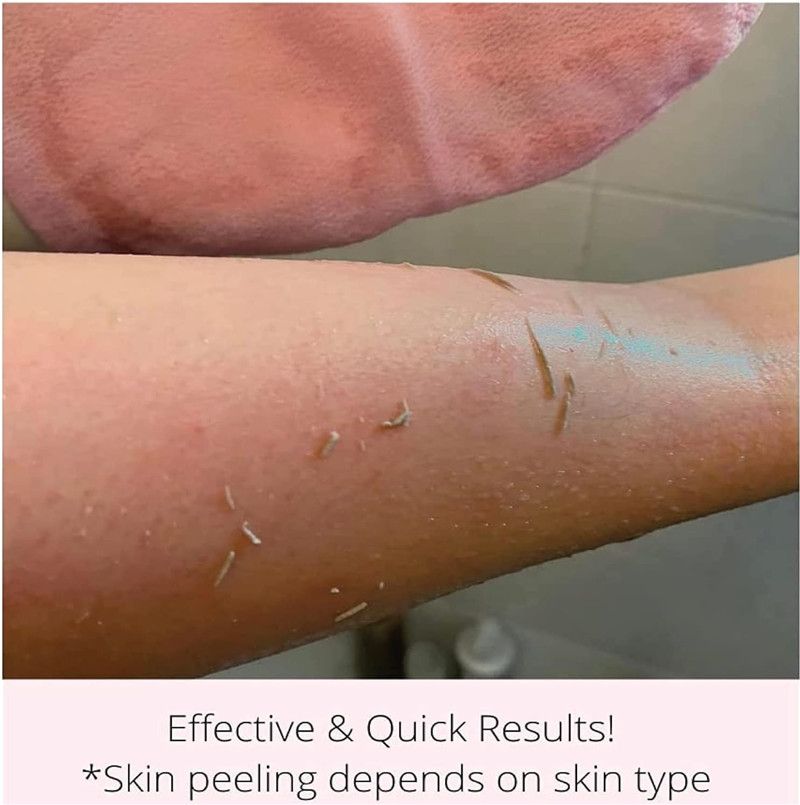 1pcs Deep Exfoliating Gloves for Body | Scrubber Shower Bath |Body Scrub Gloves Dead Skin Remover| Mitt Perfect Women/Men, One Size, Pink