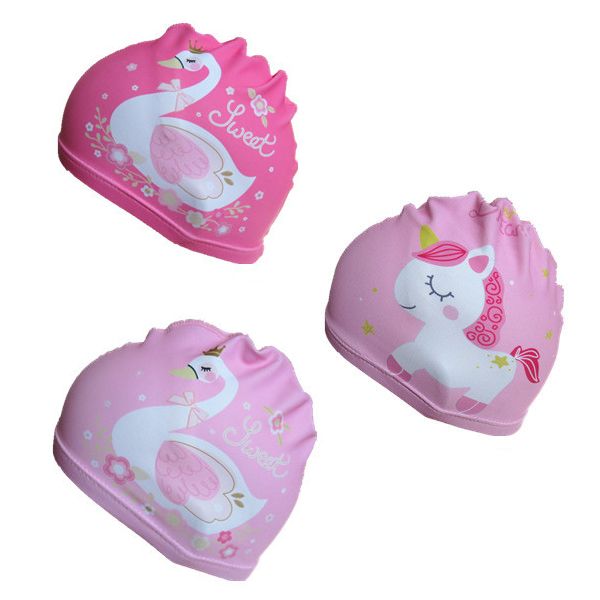 3 Pieces Kids Swim Caps for Boys Girls Age 2-12 Swimming Cap Pool Cap for Kids Child Swim Caps for Toddler Youth