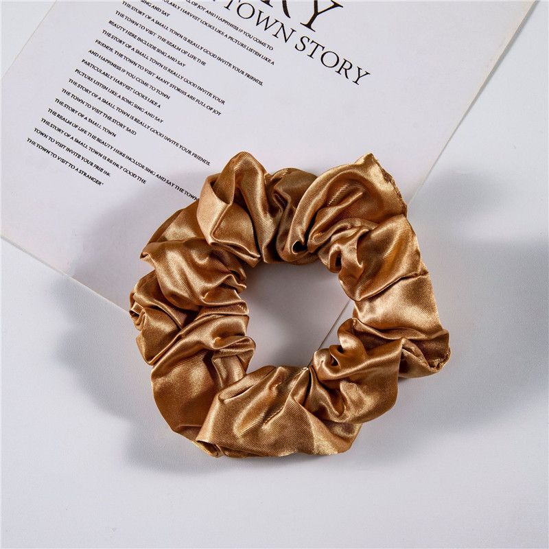 TS 6pcs Hair Ties Satin Scrunchies for Women Girls Hair Elastic Bands Ponytail Holder