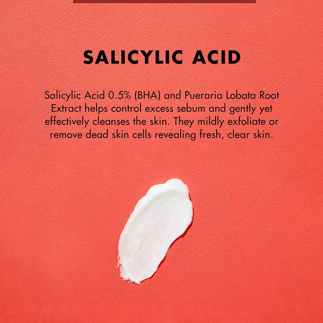 COSRX Salicylic Acid Daily Gentle Cleanser effectively removes dead skin cells, excess oil, blackheads, and whiteheads while providing moisture.