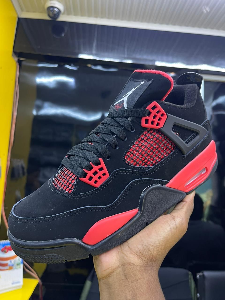 Air Jordan 4 Retro 'Red Thunder' (ON-FOOT)
