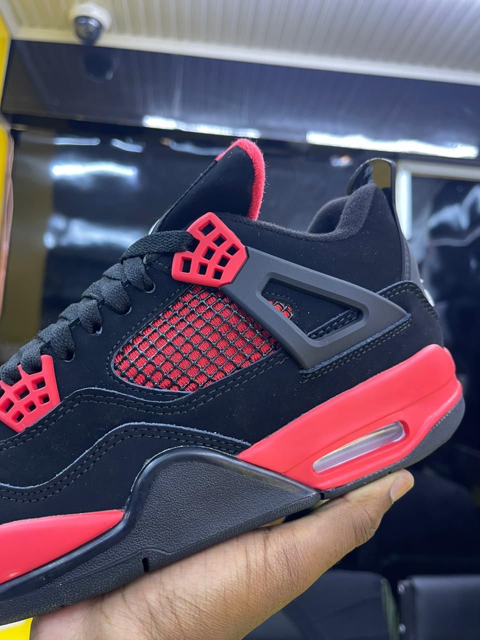 Air Jordan 4 Retro 'Red Thunder' (ON-FOOT)