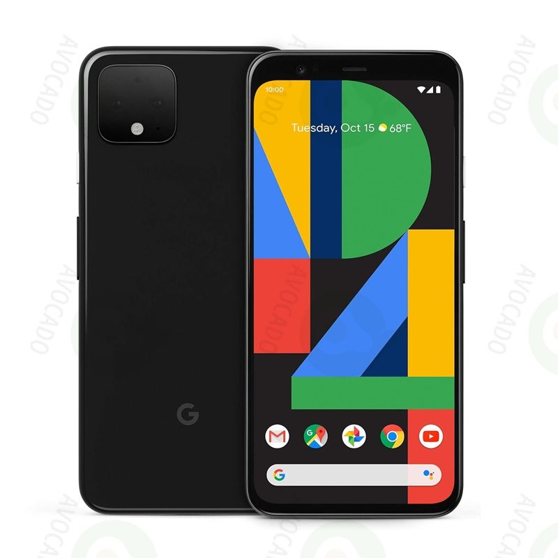 Refurbished Phones Google Pixel 4 64GB Storage 6GB RAM 90Hz OLED Snapdragon 855 16MP+8MP Type-C 4G Network Android Original Smart Phones