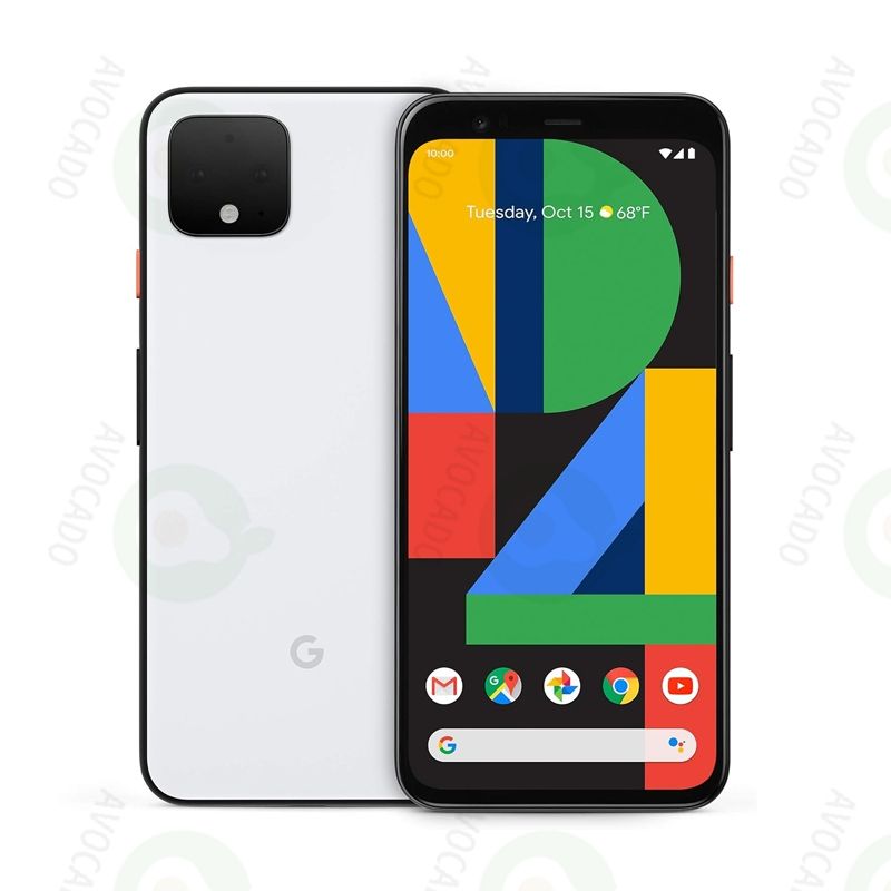 Refurbished Phones Google Pixel 4 64GB Storage 6GB RAM 90Hz OLED Snapdragon 855 16MP+8MP Type-C 4G Network Android Original Smart Phones