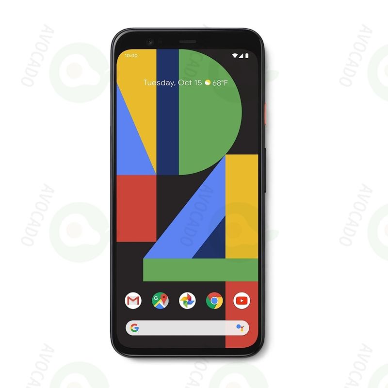 Refurbished Phones Google Pixel 4 64GB Storage 6GB RAM 90Hz OLED Snapdragon 855 16MP+8MP Type-C 4G Network Android Original Smart Phones