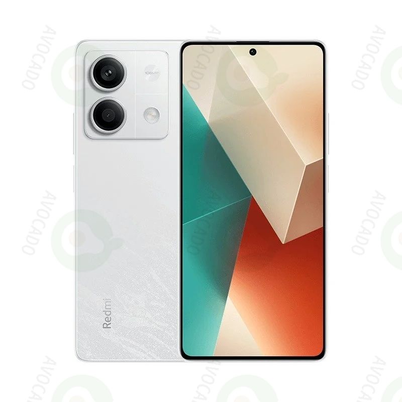 Refurbished Phones XIAOMI Redmi Note 13 5G 12(8+4)GB RAM Dual SIM 120Hz AMOLED Android14 Dimensity 6080 108MP+16MP Camera 5000mAh Battery Side Fingerprint Unlock Smart Phones