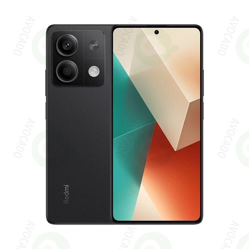 Refurbished Phones XIAOMI Redmi Note 13 5G 12(8+4)GB RAM Dual SIM 120Hz AMOLED Android14 Dimensity 6080 108MP+16MP Camera 5000mAh Battery Side Fingerprint Unlock Smart Phones