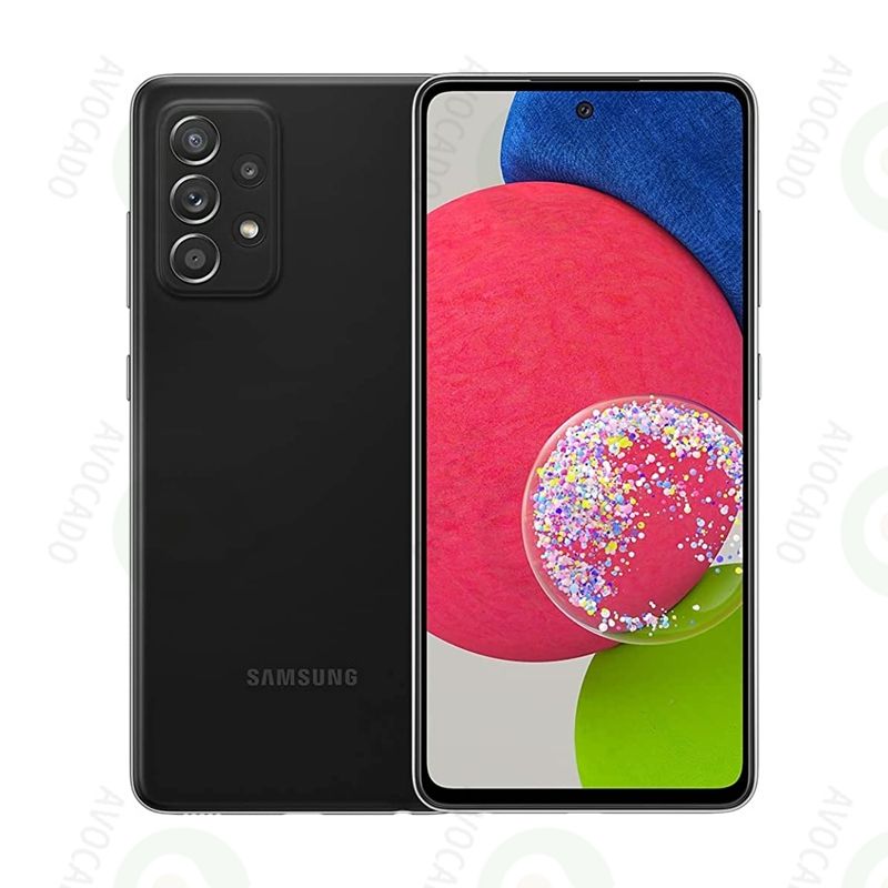 Refurbished Phones SAMSUNG A52 8GBRAM 256GB Storage Dual SIM 5G Network 120Hz Super AMOLED 4500mAh 64MP+32MP Screen Fingerprint Snapdragon 750G 5G Android 13 Smart Phones