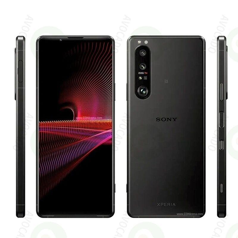 Refurbished Sony Xperia 1 iii 12GB RAM 256GB Storage Snapdragon 888 5G 120Hz OLED Screen 4500mAh Battry Triple 12MP+8MP Camera Side Fingerprint Android 13 Smart Phones