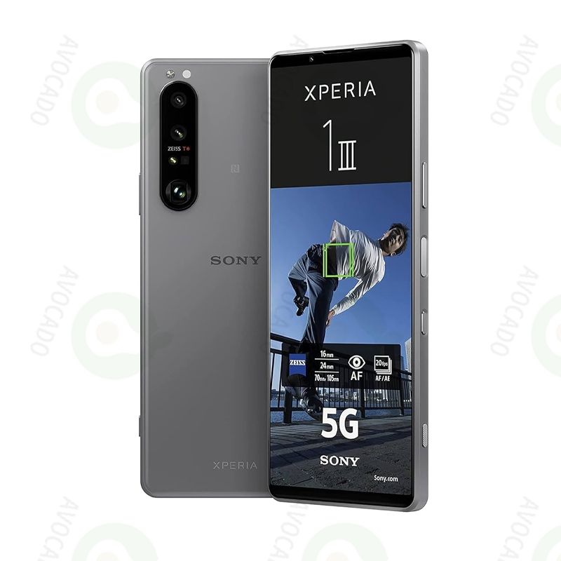 Refurbished Sony Xperia 1 iii 12GB RAM 256GB Storage Snapdragon 888 5G 120Hz OLED Screen 4500mAh Battry Triple 12MP+8MP Camera Side Fingerprint Android 13 Smart Phones