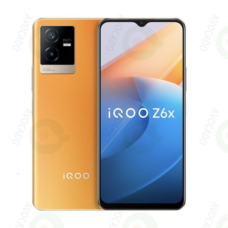 Refurbished VIVO iQOO Z6x 8GB RAM 128GB Storage Dimensity 810 5G 6.58" Screen 6000mAh Battery 50MP+8MP Camera Dual SIM Side Fingerprint Unlock Smart Phones