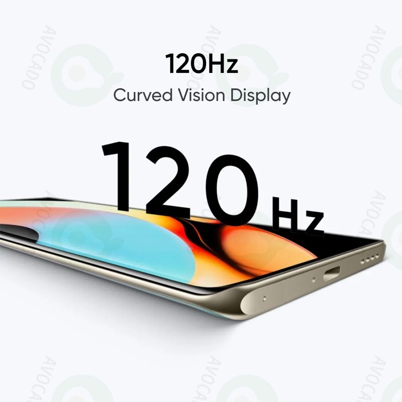 Refurbished Realme 10 Pro+ 256GB Storage 8GB RAM 120Hz Curved AMOLED Screen 5000mAh Battery Dimensity 1080 5G 108MP+16MP Camera Underdisplay Fingerprint Unlock Smart Phones