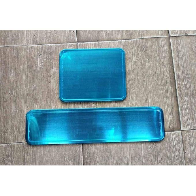 Metallic Number Plate Holders/Frames - SET