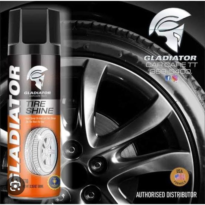 Gladiator Tire Shine High Gloss Finish - 500ML -