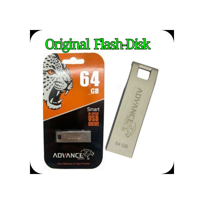 Advance Original Smart USB 64GB Flash-disk - Silver