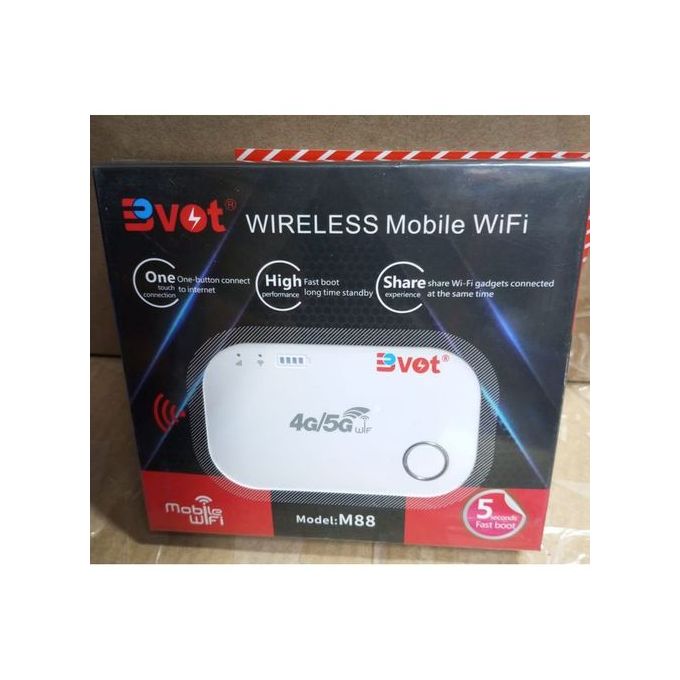 BVOT Portable WIRELESS Mobile Wifi Hotspot Mifi / Universal 4g/5g Model M88