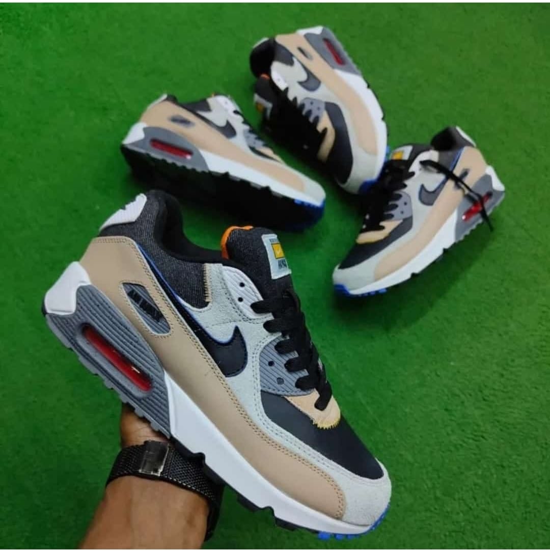 ORIGINAL NIKE AIRMAX 90 (CLASSIC) FASHIONABLE SNEAKERS, AIR FORCE, JORDAN, AIRFORCE.