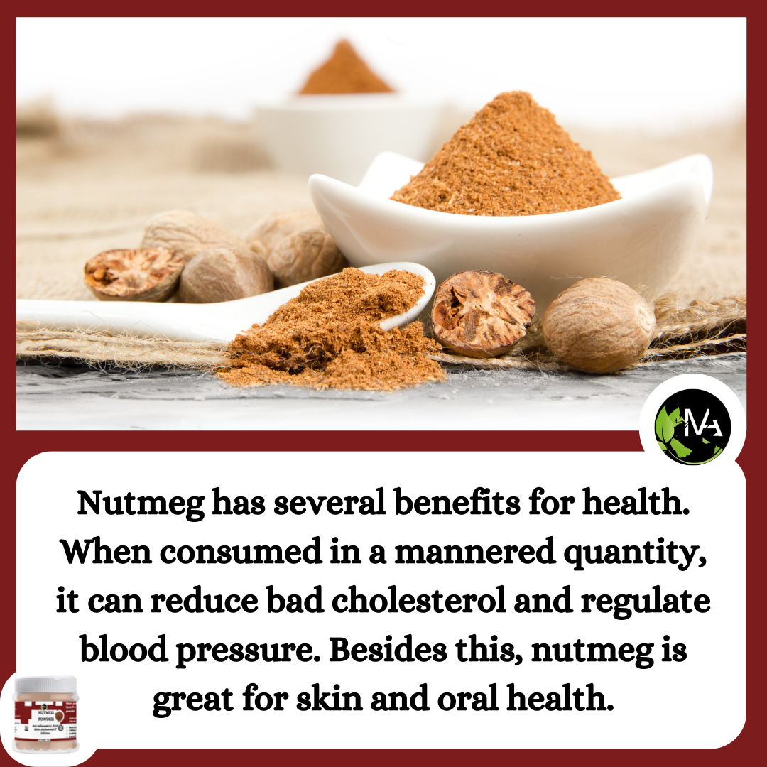 Organic Nutmeg (kukumanga) powder