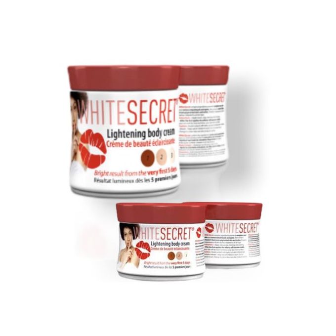 White secret skin whitening body cream