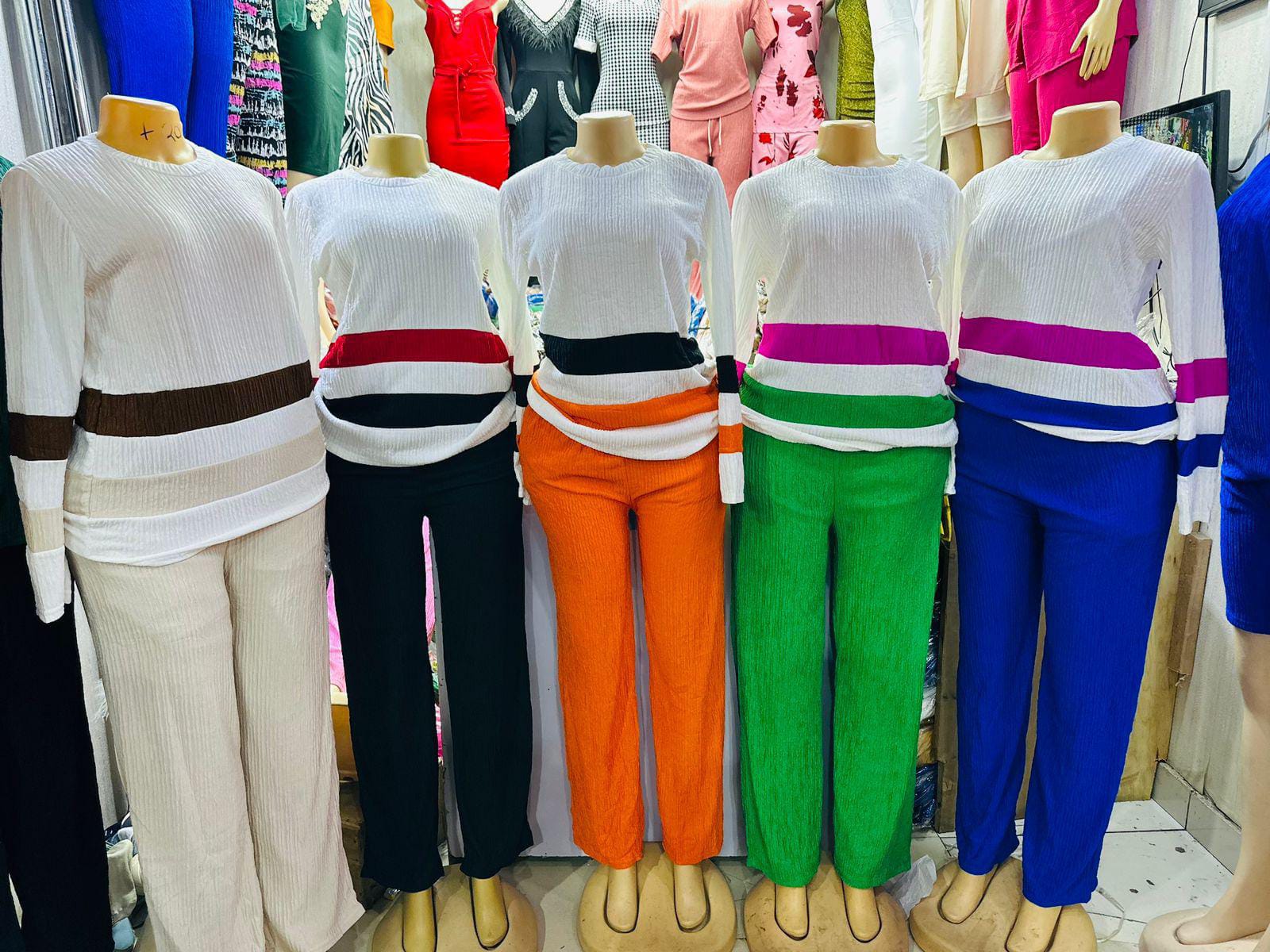 Ladies trouser two piece set