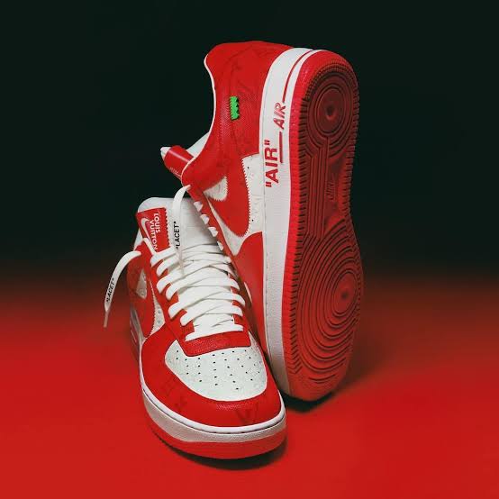 NEW ARRIVAK NIKE AIR FORCE 1 LOUIS VUITTON , FASHIONABLE SNEAKERS.AIRFORCE 1.