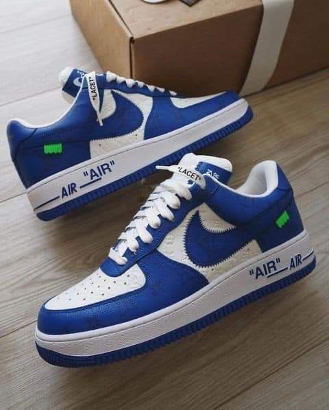 NEW ARRIVAK NIKE AIR FORCE 1 LOUIS VUITTON , FASHIONABLE SNEAKERS.AIRFORCE 1.
