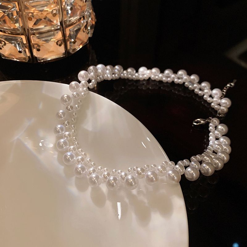 New Arrivals Pearl Choker Hot Sale Women Necklace Fashion Lady Jewelry Bride Wedding Accessories