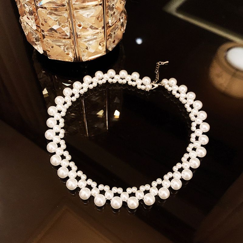 New Arrivals Pearl Choker Hot Sale Women Necklace Fashion Lady Jewelry Bride Wedding Accessories