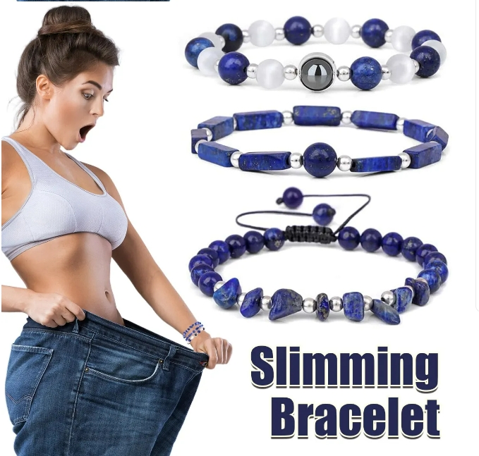 3pcs/Set Body-Purifying Amethyst Bracelet for Weight Loss, Yoga, and Meditation - Healing Stone Jewelry for Women and Men