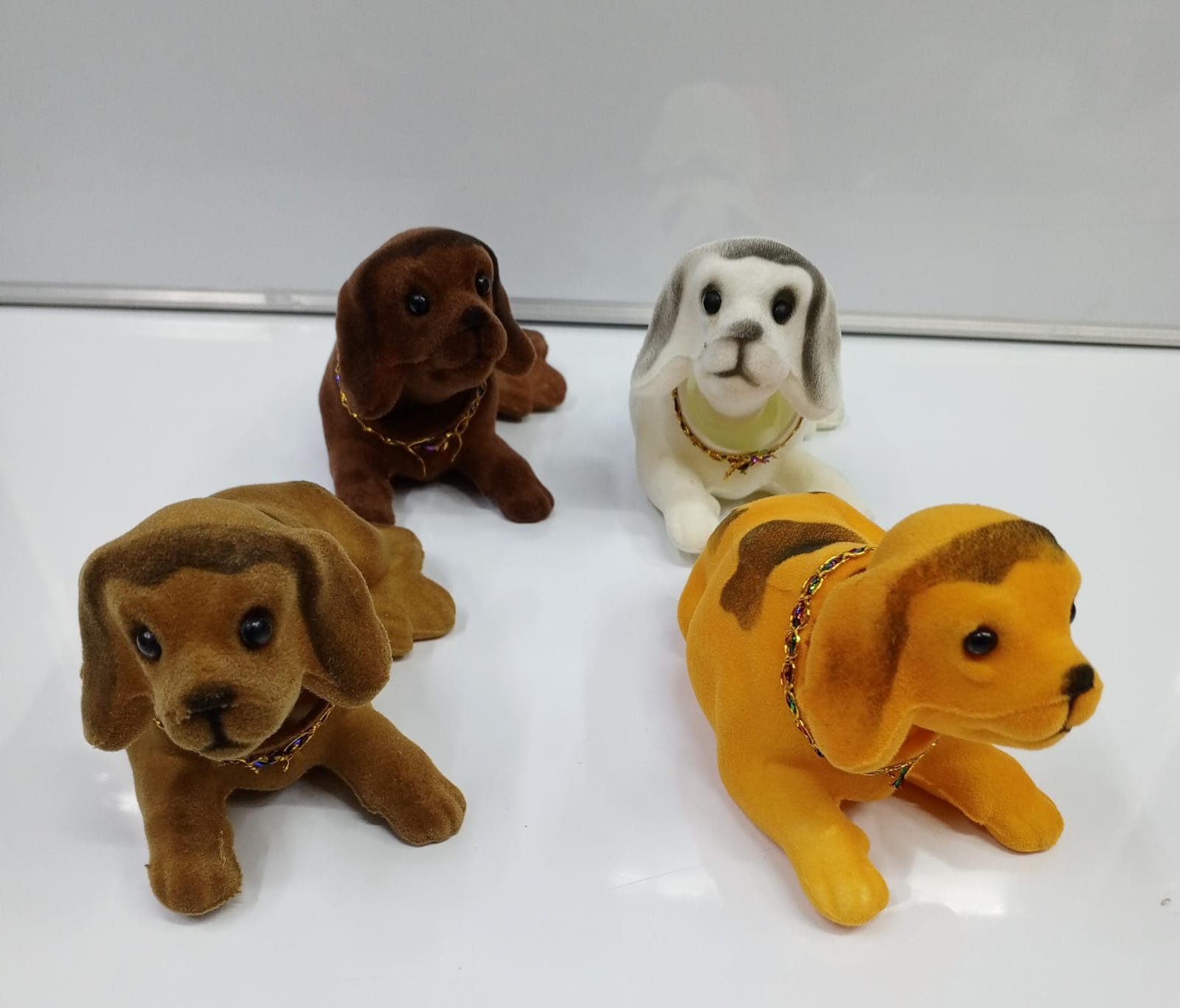 Creative Bobble Head Nodding Dog Baby Kids Toy For Desk Car Decor