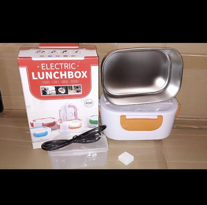 Electric Heated Lunch Box Food Warmer With Partitions