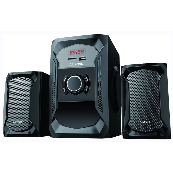 AILYONS ELP2402K 2.1CH Multi Media Speaker System Woofer-18000W PMPOLarge speakers are more suitable for large scenes, easy to control different usage scenarios. Whether it is the office, living room