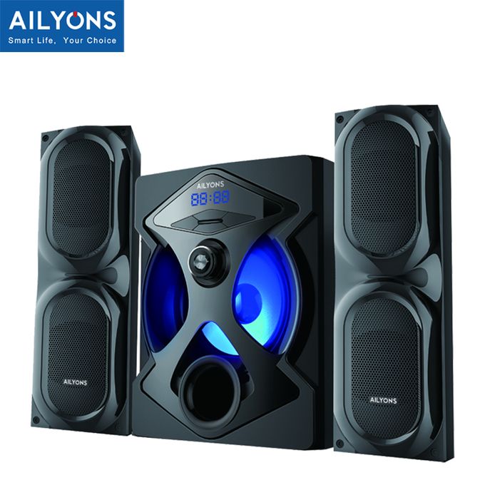 BEST OFFER IN TOWN AILYONS ELP2501K 2.1CH SubWoofer Home Theatrer Multi Media Speaker System.Auditory feast High-fidelity stereo surround sound, 25W high-power combination design,clear and transparent