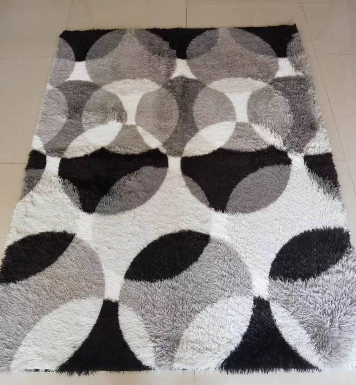 CarpetsQuality 5 X 8 sweapable classy 3D Carpet/rug. High Quality Normal CarpetThis woolen shag rug in cotton material and a thick surface is the ideal carpet for your home that will give you value f