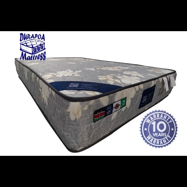 DURAPOA PREMIUM10-INCH EURO-TOP HIGH DENSITY HOME LIVING BEDROOM FURNITURE SPRING MATTRESS.