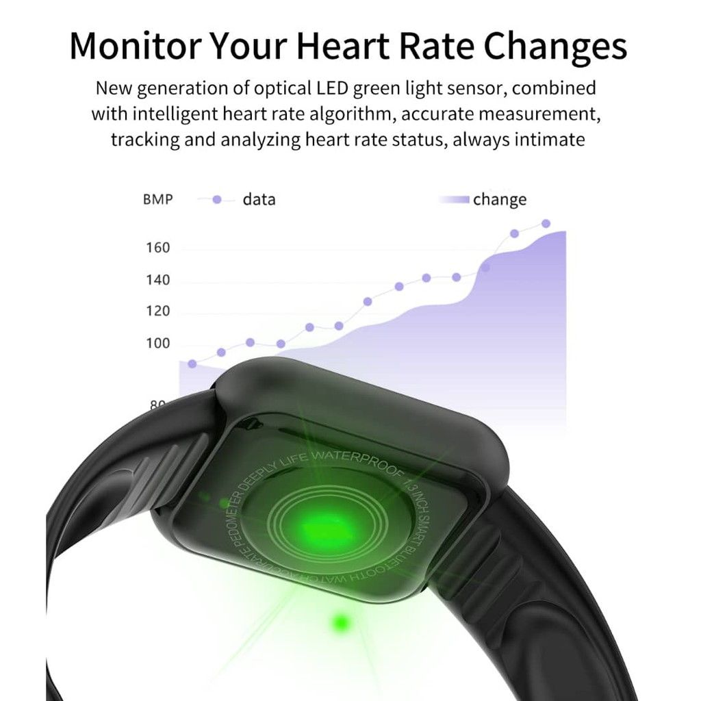 Waterproof Smart Watch Child Men Women sport watch Heart Rate Blood Pressure digital led electronic Watch Bracelet fitness wristwatch Y68