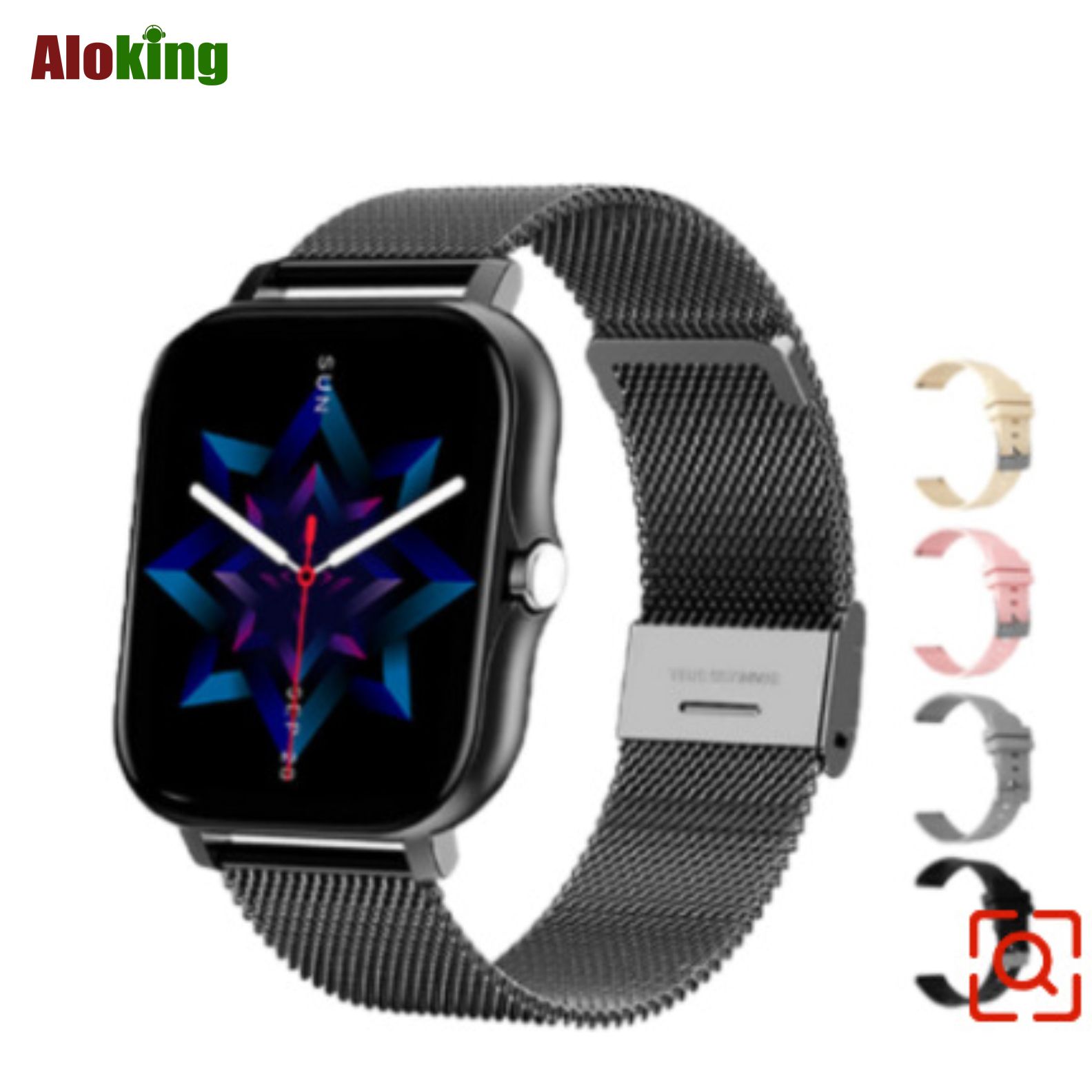 Smart Watch Waterproof Full Touch Golden Man 1.69" Color Screen Heart Rate Fitness Tracker Bluetooth Call Smartwatch wristwatch GT Black Pink Woman Watch Y13
