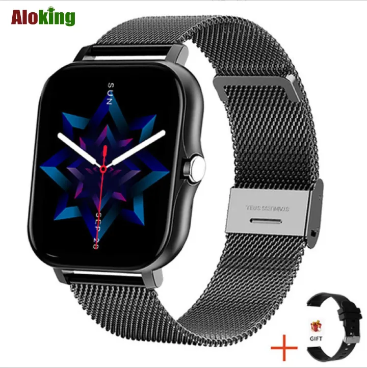 Women Smart Watch Men 1.69" Color Screen Full touch Bluetooth Call Smart Bracelet Life Waterproof Fitness Tracker Ladies Health Bracelets Relogio Gold Smartwatch FOR MEN bangili ya saa nzuri