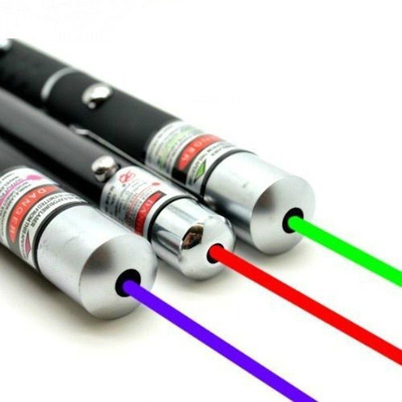 3 Pcs Set pointer pen Presenter Battery powered Laser Pointer for Mac Win Projector Powerpoint Presenter Presentation Pen PPT Speech teaching office supplies