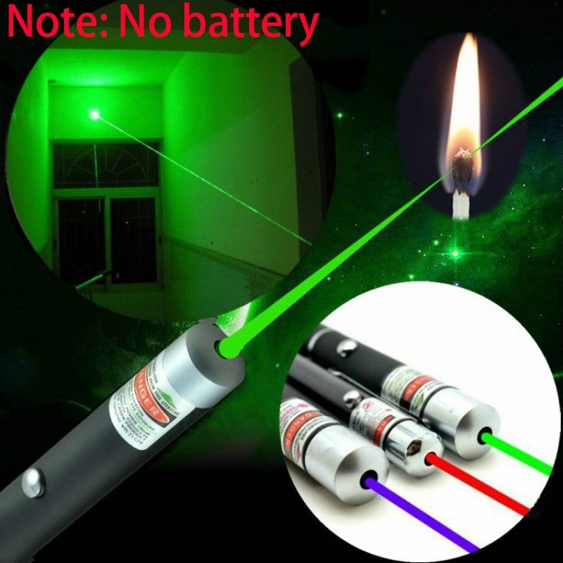 3Pcs Set pointer pen 5MW 650nm Strong Visible Light Beam Laser point Presenter Battery powered Laser Pointer for Mac Win Projector Powerpoint Presenter Presentation Pen PPT Speech teaching supplies