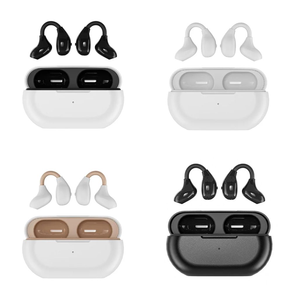 Clip-on Bluetooth MY14 pro Earbuds True Sport fitness Running Music Playback Ear Bone sensing Bluetooth Earphone TWS Waterproof Earbud Stereo Hifi Noise Cancelling Wireless earphone for iPhone Android