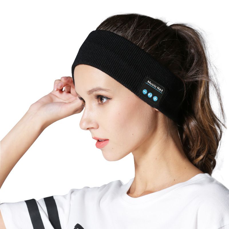 Universal Man woman Wireless Bluetooth Stereo Headphones Running Earphone Sleep Headset Sports Sleeping Music Headband Fashion Wireless Bluetooth Music Baseball Headband Bluetooth Music Headwear