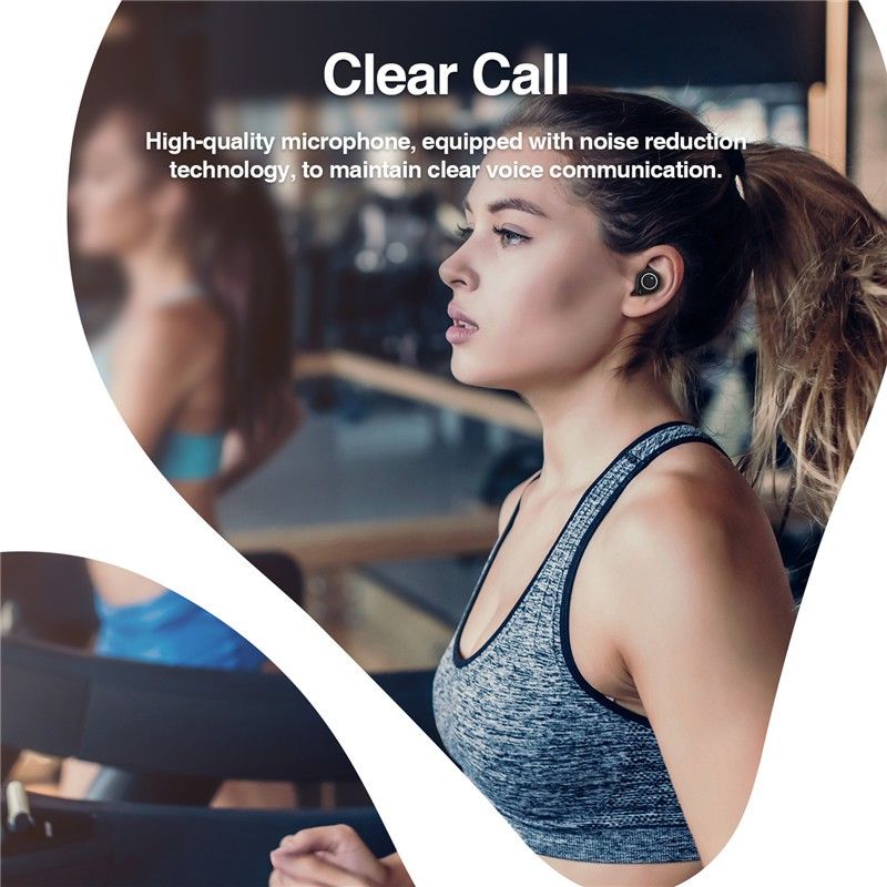 Aloking Earbuds Wireless Earphones TWS in-ear Noise Reduction Earpods Wireless Bluetooth Earphone Gaming Touch Control Bluetooth Headset Stereo Run Sports Earpod air buds Mini Sleep Buds Y50 Headphone