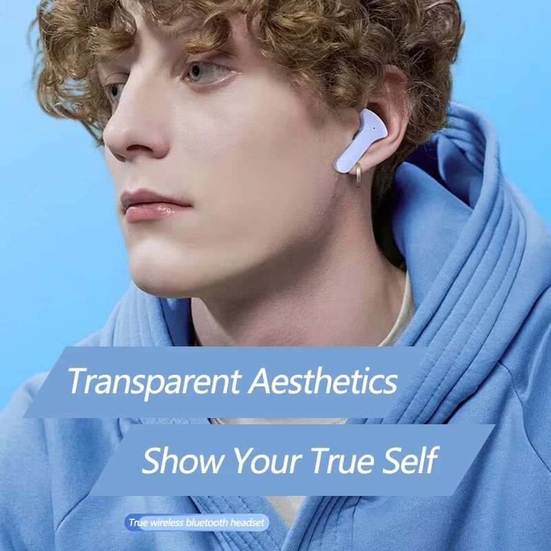 TWS Air31 Wireless Earphone Transparent Wireless Bluetooth Earphone Touch Control Sport Earbuds Headset With Mic For iPhone Android Earbud earpods HiFi Stereo Gaming Wireless Earbuds Bluetooth Headset