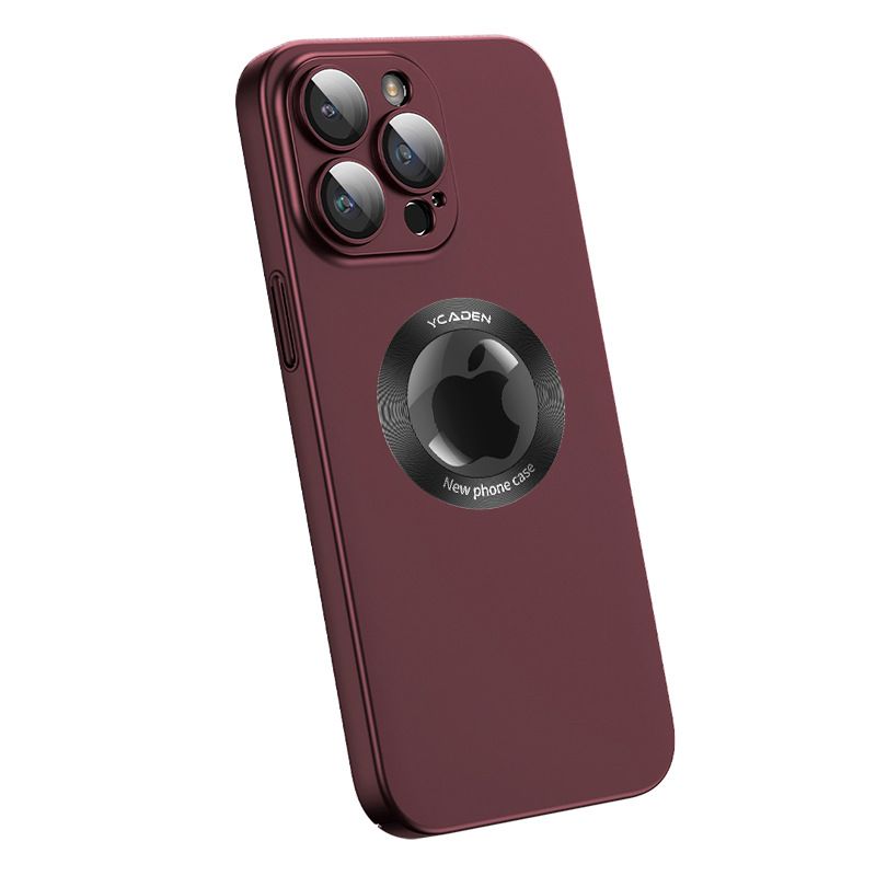 Applicable Apple iPhone14 pro max mobile phone case simple iPhone 13 all-inclusive lens film 12 pro max ultra-thin frosted hard Plastic iPhone cases anti-fall anti-fingerprint iPhone13promax