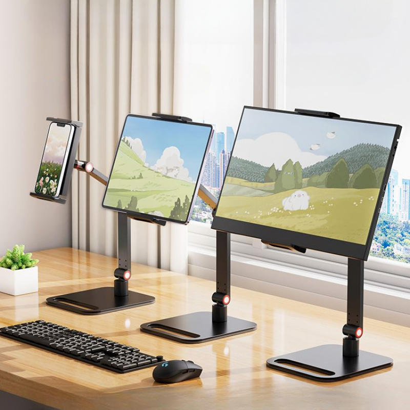 adjustable computer monitor stand Portable Monitor Holder Metal Stand 13 14 15 16 17 Inch Universal Expandable Display Base Vesa Mount ipad stand Universal holder for mobile phones tablets