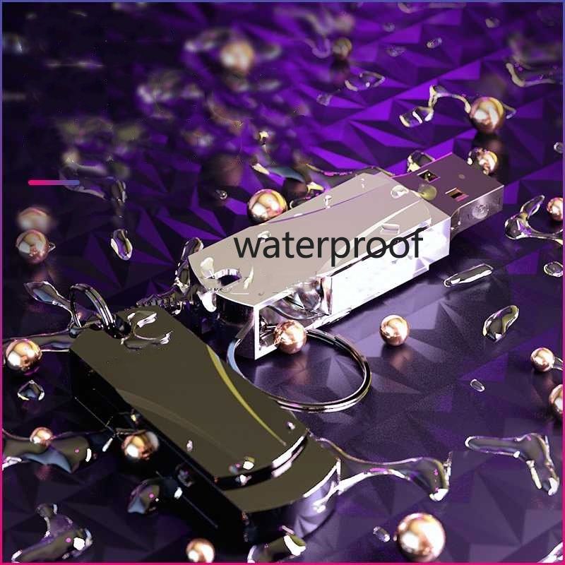 Metal Pendrive 2TB 1TB 128GB 64GB 32GB 16GB 8GB USB Flash Drive Memory Stick U Disk 2.0 HP Usb Flash Drives Storage Disk