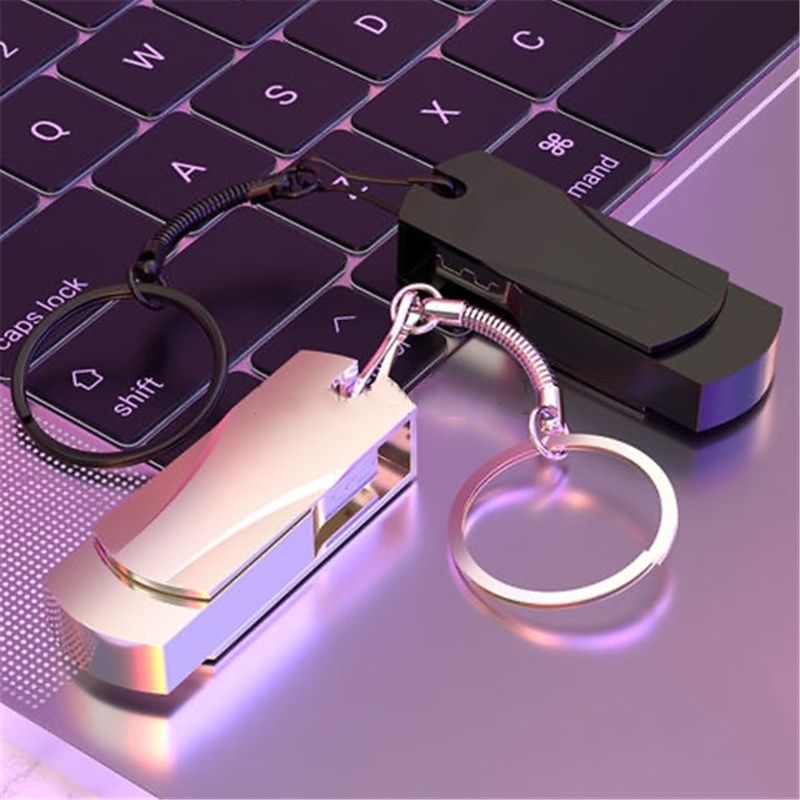 Metal Pendrive 2TB 1TB 128GB 64GB 32GB 16GB 8GB USB Flash Drive Memory Stick U Disk 2.0 HP Usb Flash Drives Storage Disk