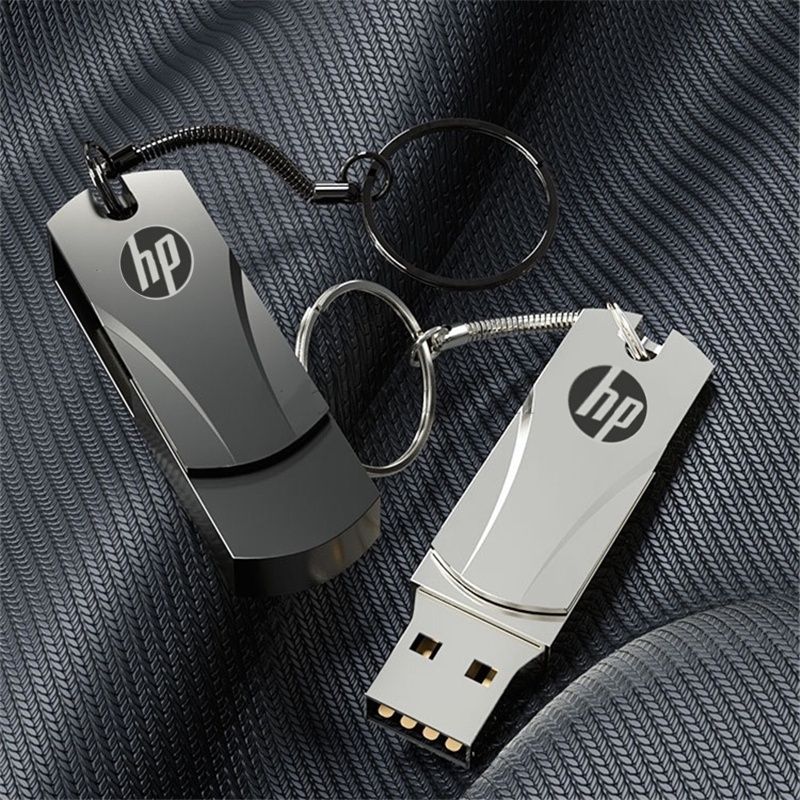 Metal Pendrive 2TB 1TB 128GB 64GB 32GB 16GB 8GB USB Flash Drive Memory Stick U Disk 2.0 HP Usb Flash Drives Storage Disk